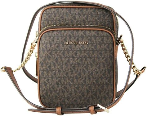 michael kors jet set pvc signature crossbody bag|Michael Kors jet set item.